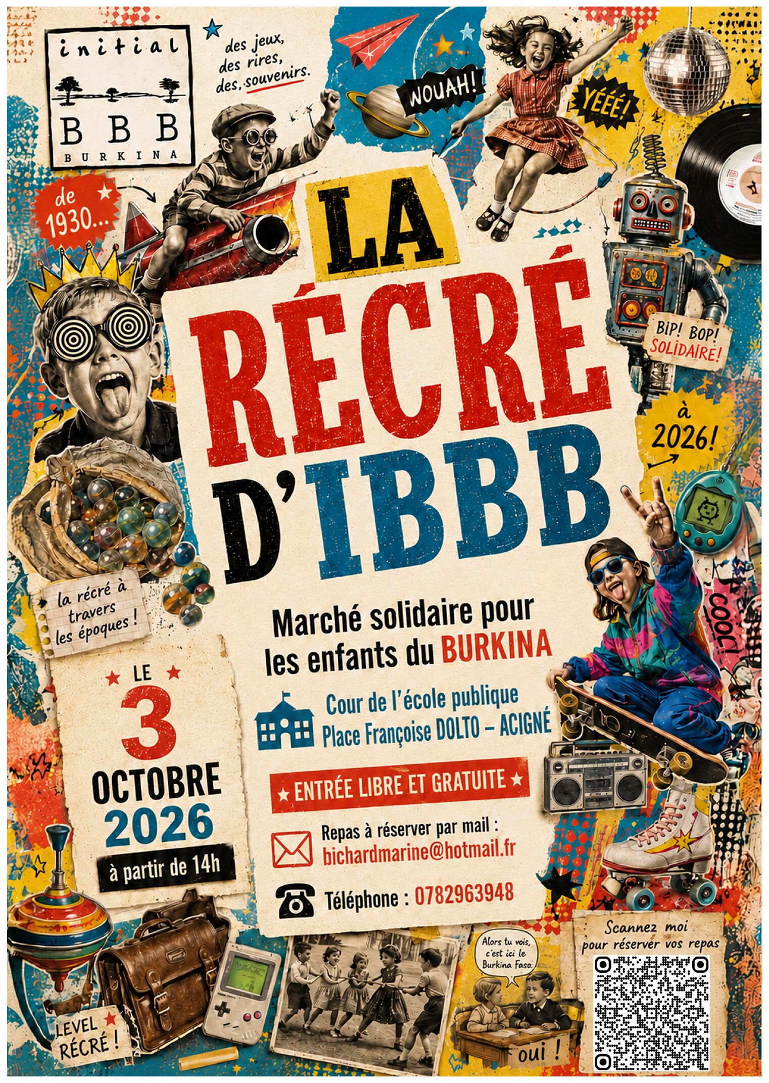 Vernissage 2026 : retour en cour de récré !