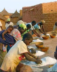 Femmes au travail au Burkina Faso