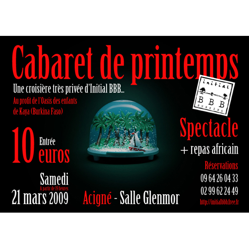 2009 Le Cabaret part en croisière